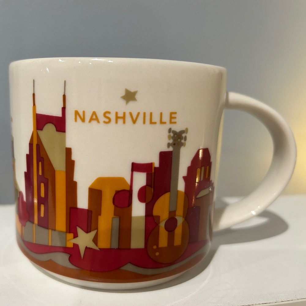 Starbucks Nashville You Are Here Mug